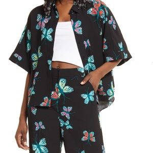 Cristina Martinez Short Sleeve Button-Up Shirt